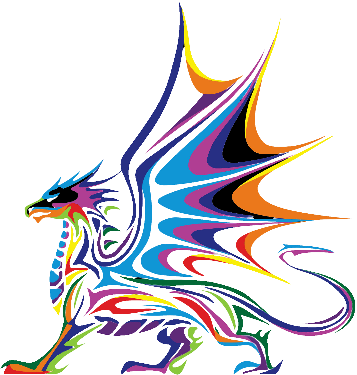 Superior Auto Glass dragon logo