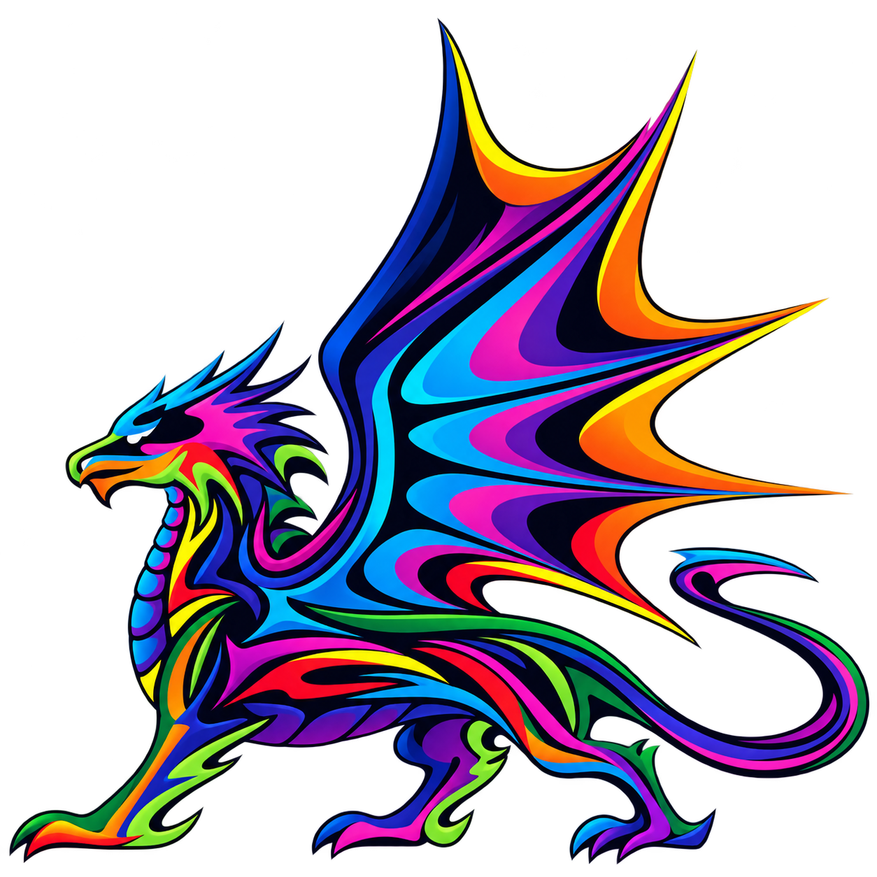 Superior Auto Glass dragon logo
